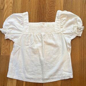 OshKosh B'gosh white/Cream Top, size 12, NWOT